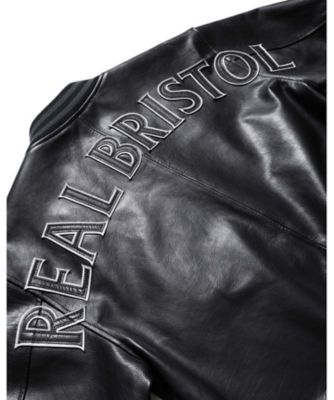 ブルゾン LEATHER TEAM VARSITY BLOUSON
