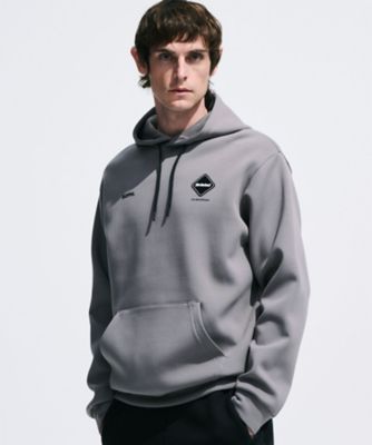 23aw FCRB ブリストル テック スウェット フーディ パーカー ベージュ フーディ TECH SWEAT PULLOVER HOODIE