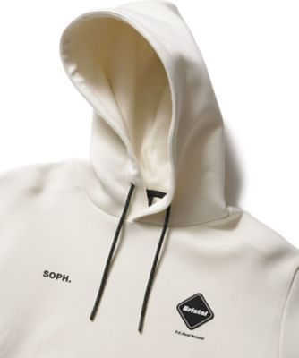 23aw FCRB ブリストル テック スウェット フーディ パーカー ベージュ フーディ TECH SWEAT PULLOVER HOODIE