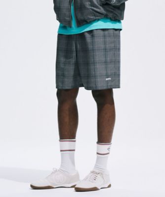 ショーツ PLAID PRACTICE SHORTS FCRBー