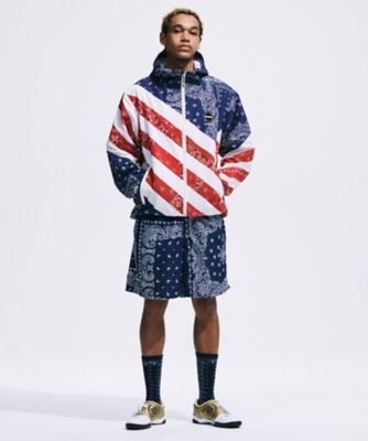 ブルゾン PATCHWORK STRIPE PRACTICE