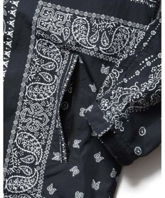 ブルゾン BANDANA NYLON HOODED BLOUSON