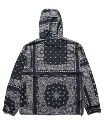 Bristol ×fr2ゴルフ.バンダナ柄 ジップアップジャケット ブルゾン BANDANA NYLON HOODED BLOUSON