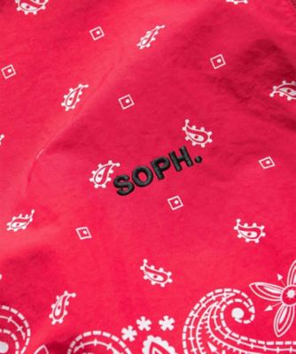 ブルゾン BANDANA NYLON HOODED BLOUSON