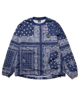 FC.Real Bristol ブリストル ピステL クルーネックピステ BANDANA NYLON PISTE FCRBー