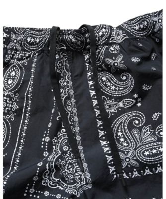 FCRB BANDANA NYLON EASY PANTS BLACK 最安 M パンツ BANDANA NYLON EASY PANTS FCRBー