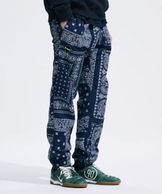 FCRB BANDANA NYLON EASY PANTS BLACK 最安 M パンツ BANDANA NYLON EASY PANTS FCRBー