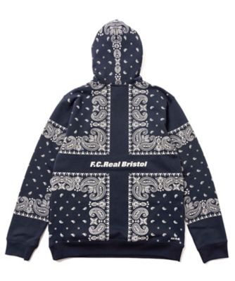パーカー BANDANA SWEAT HOODIE FCRBー