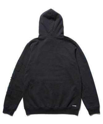 パーカー CUTーOFF LOGO SWEAT HOODIE FCRB