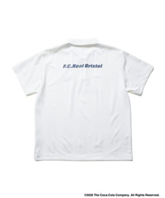 ポロシャツ CocaーCola WEAVE STRIPE S／S