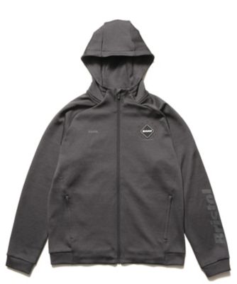 フーディー QUARTER KNIT ESSENTIAL ZIPーUP