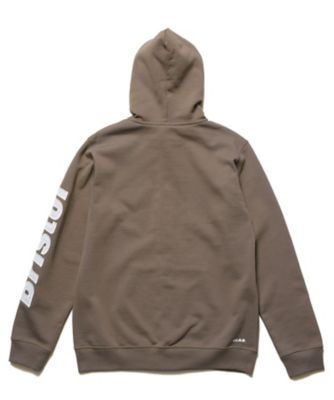 フーディ SLEEVE LOGO ZIPーUP SWEAT