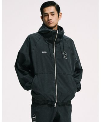 ブルゾン WASHED CRISP DENIM HOODED