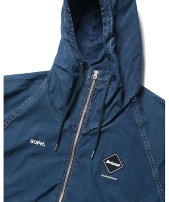 ブルゾン WASHED CRISP DENIM HOODED