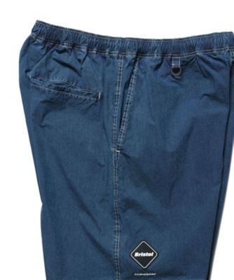 ショーツ WASHED CRISP DENIM EASY SHORTS