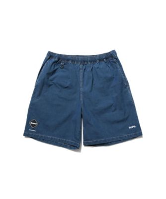 ショーツ WASHED CRISP DENIM EASY SHORTS