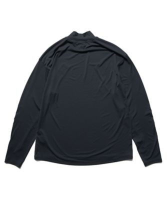 F.C.R.B. ブリストル ゴルフ モックネック ブラック M カットソー L／S MOCKNECK TOP FCRBー262093