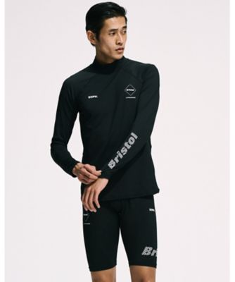Bristol UNDER LAYER 両袖ビッグロゴ 希少 トップス UNDERLAYER MOCKNECK TOP FCRBー