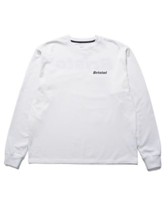 Bristol 長袖カットソー ホワイト　訳あり Tシャツ BRISTOL L／S BAGGY TEE FCRBー