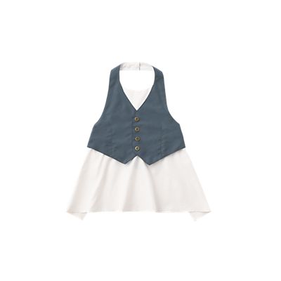 MARLMARL (Baby&Kids)/マールマール お食事エプロン garcon 1navy