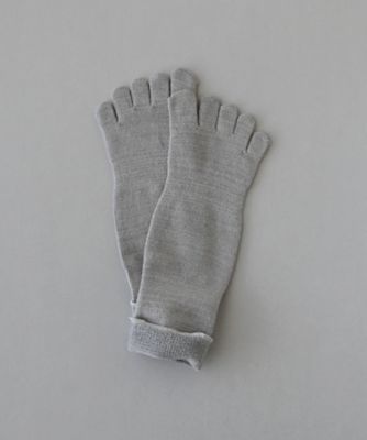五本指「足の肌着」絹と綿　ｏｒｇａｎｉｃ　ｃｏｔｔｏｎ　４点セット