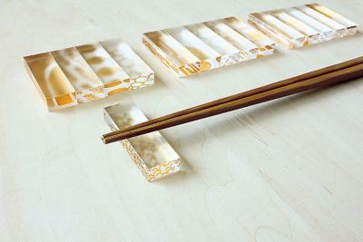toumei (Women)/トウメイ 箔箸置き