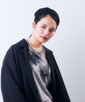 コキーユ　アリスバンドカチューシャ　黒