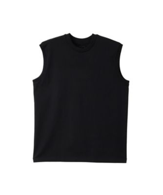 Hanes (Men)/ヘインズ Hanes TーSHIRTS KURO スリーブレスTシャツ