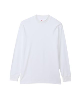 Hanes (Men)/ヘインズ スエードニット　クルーネックロングスリーブＴシャツ　ＨＭ４－Ａ２０４