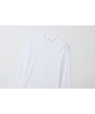 スエードニット　クルーネックロングスリーブＴシャツ　ＨＭ４－Ａ２０４