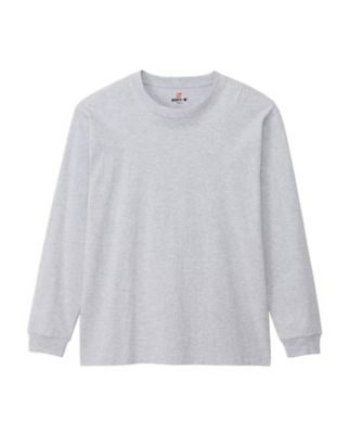 BEEFYーT クルーネックロングスリーブTシャツ HM4ーD001