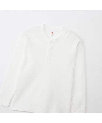 サーマルトップ クルーネックロングスリーブ HM4ーE201 | Hanes