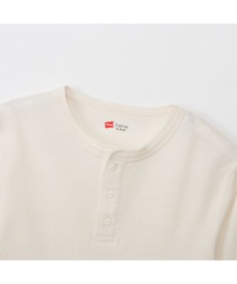 サーマルトップ ヘンリーネックロングスリーブ HM4ーE202