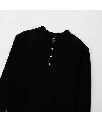 サーマルトップ ヘンリーネックロングスリーブ HM4ーE202