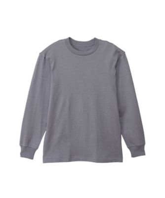 Hanes TーSHIRTS MOKU クルーネックロングスリーブT