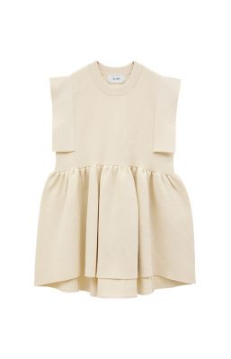 ＳＱＵＡＲＥ　ＳＥＬＥＥＶＥ　ＧＡＴＨＥＲ　ＫＮＩＴ　ＴＯＰＳ　１８１０６－２１３２