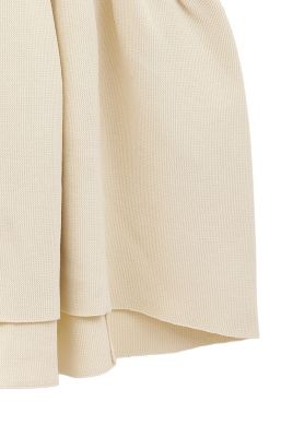 ＳＱＵＡＲＥ　ＳＥＬＥＥＶＥ　ＧＡＴＨＥＲ　ＫＮＩＴ　ＴＯＰＳ　１８１０６－２１３２