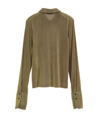 トップス CLANE TULLE FLOCKY SHIRTS TULLE FLOCKY SHIRTS｜TOPS(トップス)｜CLANE OFFICIAL ONLINE STORE