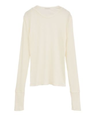 LAYERED SHOULDER CUT TOPS 19105ー