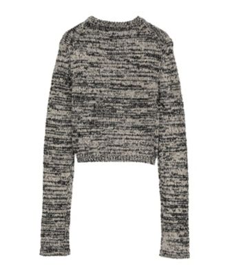 【新品新作(25AW)】CLANE COTTON SHORT KNIT TOPS COTTON SHORT KNIT TOPS 19106ー