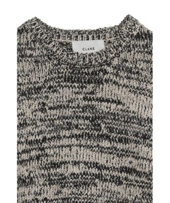 COTTON SHORT KNIT TOPS 19106ー