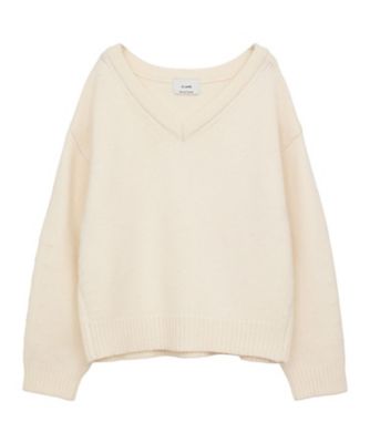 未使用｜MINAMI TANAKA×CLANE V NECK KNIT TOPS 未使用｜MINAMI TANAKA×CLANE V NECK KNIT TOPS - メルカリ