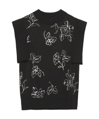 ＜CLANE (Women)＞ＭＩＮＡＭＩ　ＴＡＮＡＫＡ×ＣＬＡＮＥ　ＴＨＩＮ　ＦＬＯＷＥＲ　ＳＱＵＡＲＥ　１９１０６ー２３７２