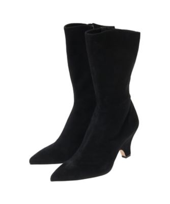 CLANE (Women)/クラネ SLIM SUEDE BOOTS 19115ー8542 BLACK 靴【三越伊勢丹/公式】