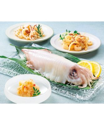 松浦漬本舗〉松浦漬と呼子いか姿造りセット ※送料有料
