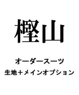 【送料無料】樫山オーダースーツ　生地＋メインオプション