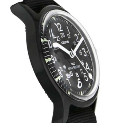 Ｊｕｎｇｌｅ／Ｃａｍｐｅｒ ｗａｔｃｈ Ｂｌａｃｋ ３５ｍｍ