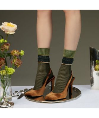 ＜Pierre Mantoux (Women)＞ソックス　ＣＡＬＺＩＮＯ　ＬＥＬＬＡ　カルツィーノ　レッラ