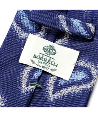 【新品】 SHIPS LUIGI BORRELLI ネクタイ ウール ペイズリー 新品】 SHIPS LUIGI BORRELLI ネクタイ ウール ペイズリー