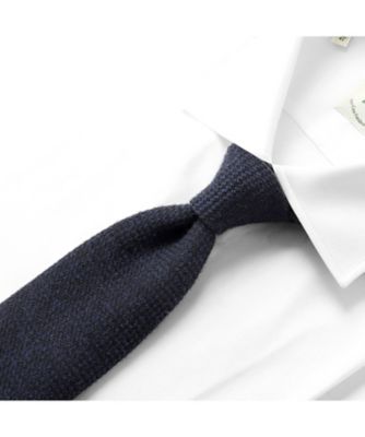 ＜Luigi Borrelli (Men)＞シルクジャカードメランジネクタイ「４１８９」　Ｔ３０１３３ー５Ｗ